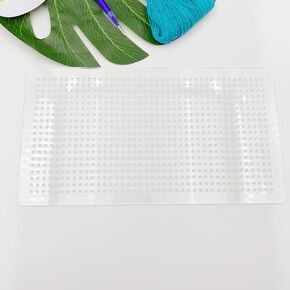 Clear Acrylic Sashiko Stencil, Sashiko Embroidery Pattern for Hand Quilting and Embroidery (Pattern A)