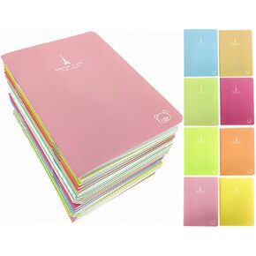 ALIMITOPIA 8pcs Mini Notebook,Portable Pocket Journal Steno Memo Notebook MiniDaily NotePad (Fruit Patterns (8pcs)) in Kuwait