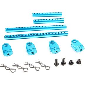 TT-02 Metal Front Rear Body Holder Kit for TT02 Upgrade Part (Blue) in Kuwait