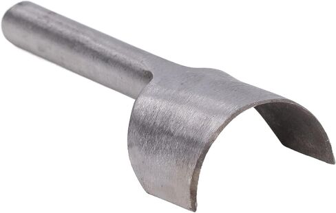 Half Round Cutter Punch Tool, Arc-Shaped Punch Cutter Tool, Leathercraft Punching Tools, for DIY Craft Belt End Punches, 50mm in Kuwait