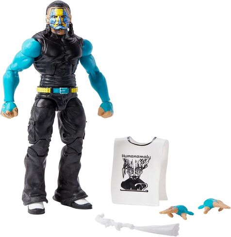 WWE Jeff Hardy Top Picks Elite Collection Action Figure with Accessories, 6-inch Posable Collectible Gift for WWE Fans Ages 8 Years Old & Up in Saudi Arabia