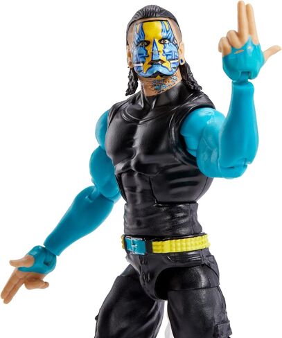 WWE Jeff Hardy Top Picks Elite Collection Action Figure with Accessories, 6-inch Posable Collectible Gift for WWE Fans Ages 8 Years Old & Up in Saudi Arabia