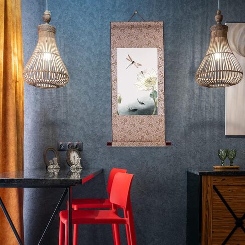 ورق الأرز منقوشة المناديل الورقية الفارغة المعلقة التمرير ورق الأرز الصينية شوان ورقة الفن مخطوطات الحائط لSumie Calligraphyor الخط 2PCS ورقة الأرز لفات ورق الأرز الفن in Kuwait