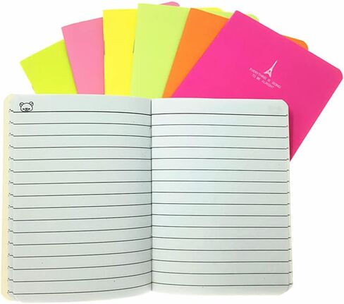 ALIMITOPIA 8pcs دفتر صغير، مجلة الجيب المحمولة Steno Memo Notebook MiniDaily NotePad (أنماط الفاكهة (8 قطع)) in Kuwait