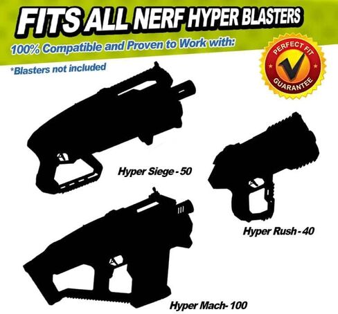 400-Round Refill Pack for Nerf Hyper in Kuwait