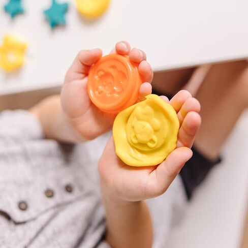 Melissa & Doug Created by Me! Cut, Sculpt, and Roll Modeling Dough Kit With 8 Tools and 4 Colors of Dough - with Stampers, Arts And Crafts For Kids Ages 3+ in Saudi Arabia