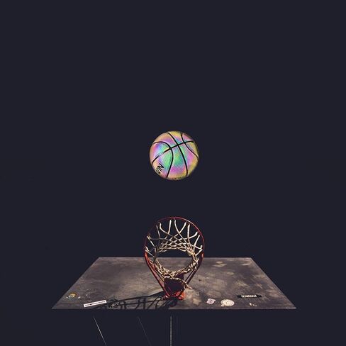 Reflective Glowing Holographic Luminous Basket Ball for Night Game, Perfect HoloHoops Gifts Toys in Kuwait
