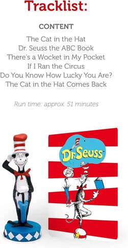 Tonies The Cat in The Hat Audio Play Character by Dr. Seuss in Saudi Arabia