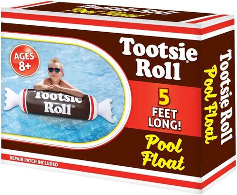 Playtek Pool Float Tootsie Roll نودل، بني in Kuwait