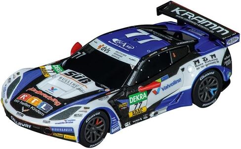 كاريرا 64210 شيفروليه كورفيت C7.R GT3 Callaway المنافسة رقم 77 1:43 مقياس التناظرية فتحة سيارة سباق السيارات الذهاب!!! مجموعات مسارات سباق السيارات ذات الفتحة، باللون الأزرق in Kuwait