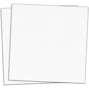 25 Pieces, (110 lb/300 gsm) - White Cardstock 12 x 12, Large Heavy Thick Card Stock Paper, Heavyweight 12x12