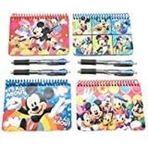 Official Disney Autograph Books 4-Pack Mickey, Minnie, Mickey & Friends, Clubhouse Friends with 4- Multi-Color Pens in Saudi Arabia