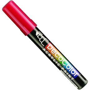 Uchida 315-C-0 Marvy Deco Color Chisel Tip Acrylic Paint Marker, White