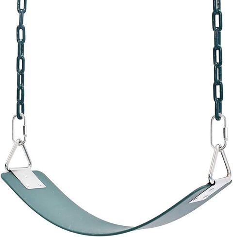 Swing Chains (2) 60 Inch Fully Plastic Coated with 4 Free Quick Links Anti-Rust Iron Link Chains for Playground Kids Tree Swing Seat Support 660 Lb Swing Set Accessories and Replacement (Blue) in Kuwait