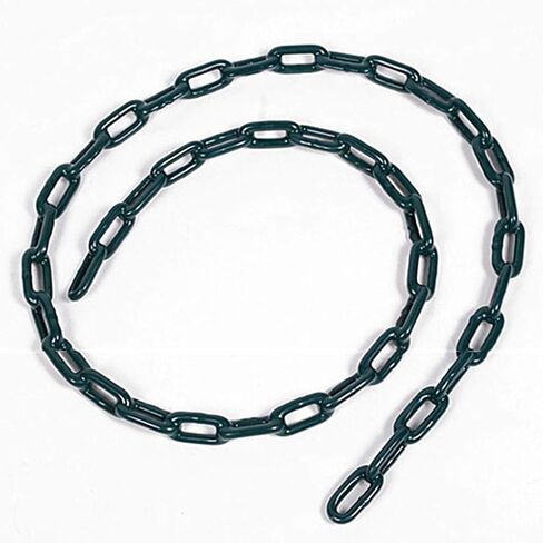 Swing Chains (2) 60 Inch Fully Plastic Coated with 4 Free Quick Links Anti-Rust Iron Link Chains for Playground Kids Tree Swing Seat Support 660 Lb Swing Set Accessories and Replacement (Blue) in Kuwait