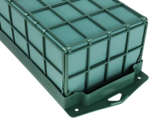 قفص زهري من باتيوير، 6 قطع من حامل قفص الزهور مع رغوة زهور لزهور، لحفلات الزفاف، مستطيل in Kuwait