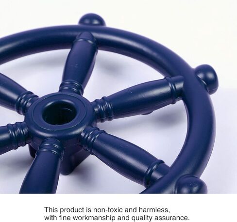 RedSwing Pirate Ship Wheel 2.0, Swingset Steering Wheel Playset Accessories, Playground Accessories for Backyard Outdoor,Blue in Kuwait