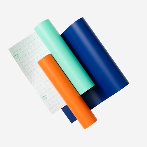 عينة تزلج من الفينيل الذكي من Cricut - حزمة ملاءات الفينيل الدائمة من أجل Cricut Joy Xtra، مقاومة للماء والأشعة فوق البنفسجية، فينيل ذكي مناسب لجميع الأحوال الجوية، مناسب للغسل في غسالة الأطباق، والمشروعات الحرفية الخارجية، وملصقات السيارة، والمزيد in Kuwait