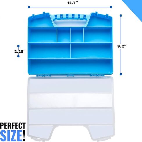 حقيبة حمل فائقة التحمل من ASH BRAND - منظم ألعاب Battle Spinners | صندوق تخزين الشفرات (الإعصار) in Kuwait