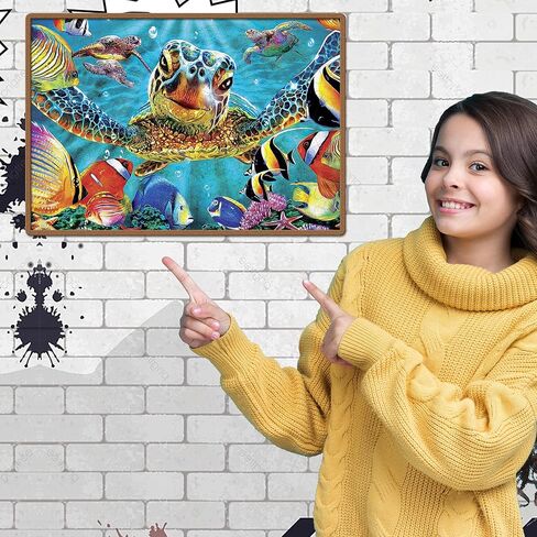 لغز مزدوج الجانبين جامبو الكلمة للأطفال الحيوان بانوراما الألغاز الكبيرة 48 قطعة الأعمار 3-5 للأطفال الصغار مرحلة ما قبل المدرسة ألعاب التنمية الفكرية التعليمية 4-8 سنوات هدية للبنين بنات in Kuwait