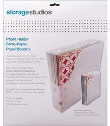Advantus Crafts (2-Pack) Storage Studios Paper Holder 12.5 inch x 13 inch x 2.625 inch CH92600 in Saudi Arabia