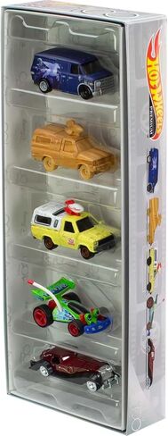 Hot Wheels Premium Disney 100 Bundle, 5 1:64 Scale Disney-Themed Premium Cars from Disney and Pixar, Commemorative Box for Collectors in Saudi Arabia