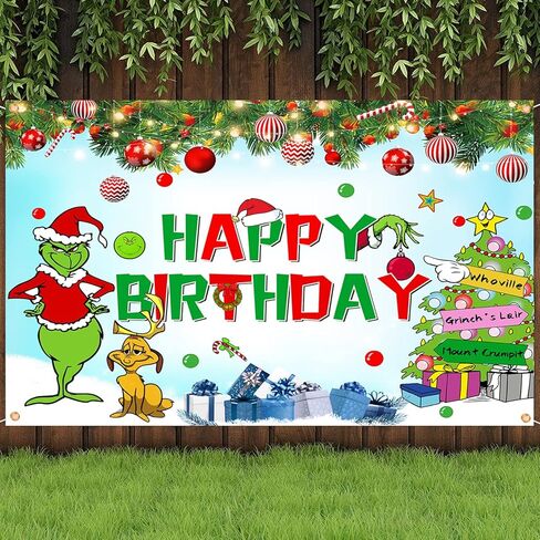 4x6Ft 4x6Ft عيد الميلاد عيد ميلاد سعيد خلفية راية، عيد الميلاد حفلة عيد ميلاد خلفية التصوير الفوتوغرافي، عطلات الشتاء عيد الميلاد حفلة عيد ميلاد الديكور (الأخضر) in Kuwait