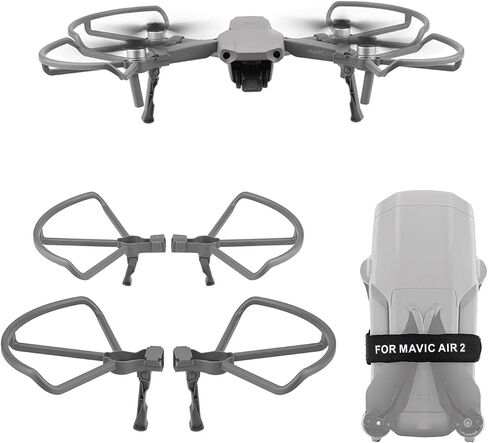 واقي المروحة HeiyRC لـ DJI Mavic Air 2 2S بدون طيار واقي شفرة الأمان مع ملحقات معدات الهبوط ملحقات واقية in Saudi Arabia
