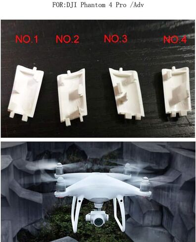 Ximimark 4Pcs Drone Landing Gear Cover Case Repair Part For DJI Phantom 4 Pro/Adv in Saudi Arabia