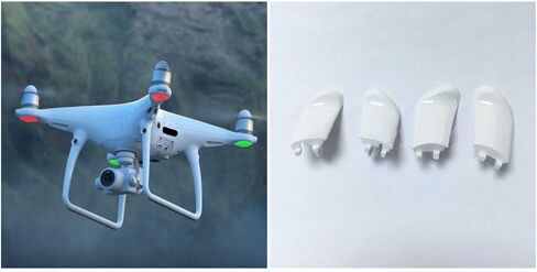 Ximimark 4Pcs Drone Landing Gear Cover Case Repair Part For DJI Phantom 4 Pro/Adv in Saudi Arabia