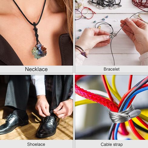 30 Sets Replacement Necklace Cords with Breakaway Clasps Necklace Cord DIY Necklace Cord Nylon Lanyard Cord and Plastic Clasp Buckle Breakaway Safety Clasp for Pendant Necklace (Black) in Kuwait