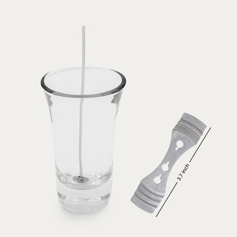 Royal Tag 150Pcs Candle Wicks for Making Candles 4IN,6IN,8IN (50each) with 3 Candle Wick Holders&150 Glue Dot Wick Stickers-Low Smoke-Long Burn-Easy to Make Candles at Home-for DIY Candles-DIY Crafts in Kuwait