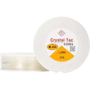 Genuine Crystal Tec Korea TPU Cord Clear Strong Stretchy Elastic Jewelry Making Beading String (5M, Assorted)