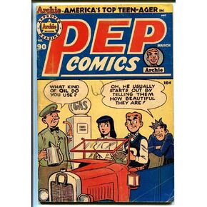 PEP #90 1952-MLJ/ARCHIE-KATY KEENE-VERONICA-PAPER DOLLS-vg+ in Saudi Arabia