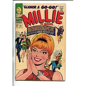 MILLIE THE MODEL-#151-PAPER DOLLS-GLITZY GLAMOUR-vf in Kuwait