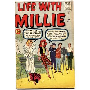 Life With Millie #12 1961-Marvel-paper dolls-Chili-comic book-VG+ in Kuwait