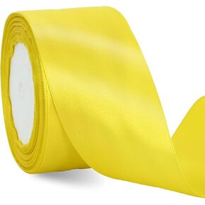 TONIFUL Satin Ribbons White 3 Inch 25 Yard for Gift Wrapping and Crafts in Saudi Arabia