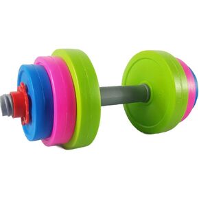 ألعاب راينبو توفراج الدامبل - مجموعة معدات تمارين الأطفال - مجموعة أدوات تمرين الأطفال - أوزان للتمرين - دمبل قابل للتعديل محشو برمال الشاطئ أو الماء in Kuwait