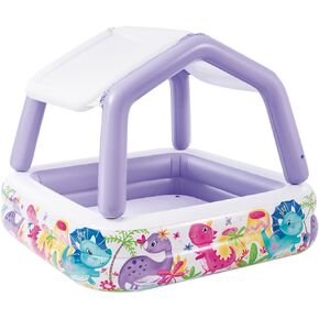Intex Sun Shade Inflatable Pool, 62" X 62" X 48", for Ages 2+
