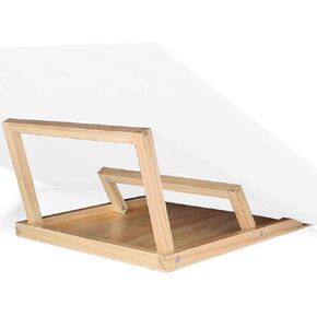 LAVIEVERT Jigsaw Puzzle Easel Bracket, Wooden Puzzle Holder Stand with 2 Adjustable Tilt Angles for 1000 / 1500 Pieces Puzzle Board - Comes with No Puzzle Board in Kuwait