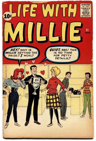 Life With Millie #11 1961-Marvel-paper dolls-Chili-comic book-VG in Saudi Arabia