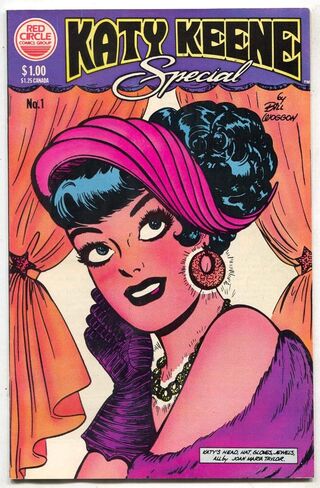 كاتي كين Special #1 1983-BILL WOGGON-Paper Dolls VF+ in Saudi Arabia