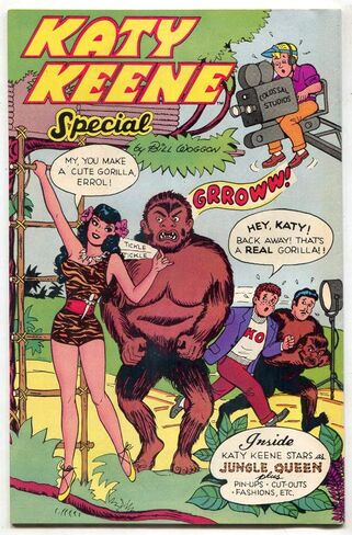 كاتي كين Special #1 1983-BILL WOGGON-Paper Dolls VF+ in Saudi Arabia