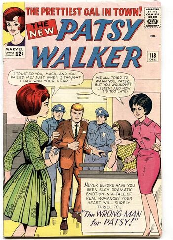 PATSY WALKER #118 1964- paper dolls- fashions- Marvel silver age FN in Saudi Arabia