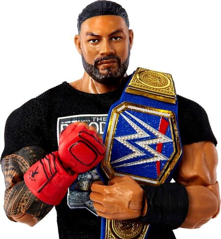 مجسم شخصية هالك هوجان من WWE Ultimate Edition، مقاس 6 بوصات مع رؤوس قابلة للتبديل، وأيدي قابلة للتبديل، وبطولة WWE للأعمار من 8 سنوات فما فوق in Kuwait