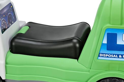 Little Tikes Dirt Diggers Garbage Truck Scoot Ride On with Real Working Horn and Trash Bin for Themed Roleplay for Boys, Girls, Kids, Toddlers Ages 2 to 5 Years, Large in Saudi Arabia