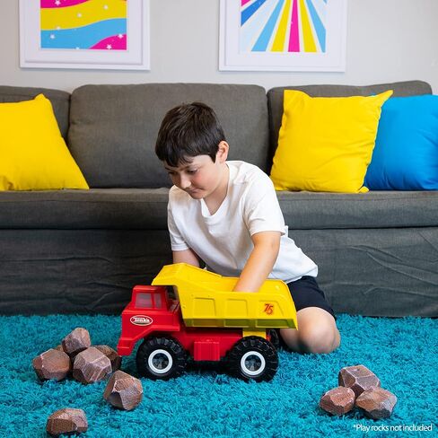 تونكا - ستيل كلاسيكس، شاحنة قلابة مايتي التذكارية لعام 1968، الذكرى السنوية 75 - حصريًا لأمازون - تغليف خالٍ من الإحباط (FFP)، للأطفال للجنسين in Kuwait