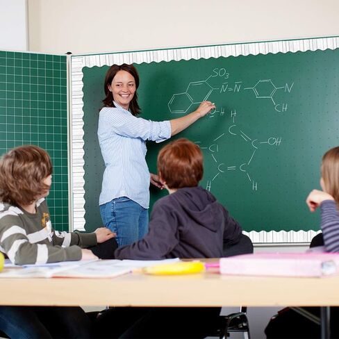 حواف خشبية بيضاء - ملصقات حدود الاعلانات، 50 قدم، حدود ديكور العودة الى المدرسة للوحة الاعلانات/ زخرفة اللوحة السوداء، استخدام المعلم / الطلاب لتزيين الفصول الدراسية/المدرسة in Kuwait