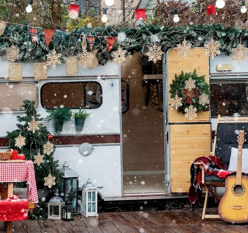 زخرفة رقاقات الثلج الخشبية غير المكتملة من ABSOFINE، 36 قطعة من زينة شجرة الكريسماس المعلقة لتزيين الخشب بنفسك على شكل ندفة الثلج وحرف عيد الميلاد مع خيوط (9) in Kuwait