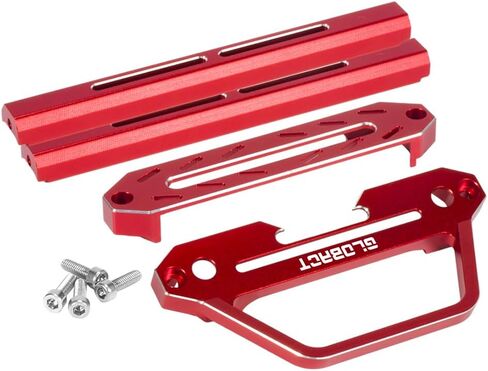 EPINON سبائك الألومنيوم راديو الارسال حامي الإطار RC سيارة الارسال لFlysky نوبل NB4 برو NB4 لايت NB4 ترقية الملحقات (الأحمر) in Kuwait